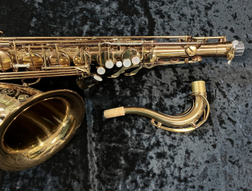 Photo Great Condition Ishimori Woodstone Tenor Saxophone - Serial # V1011